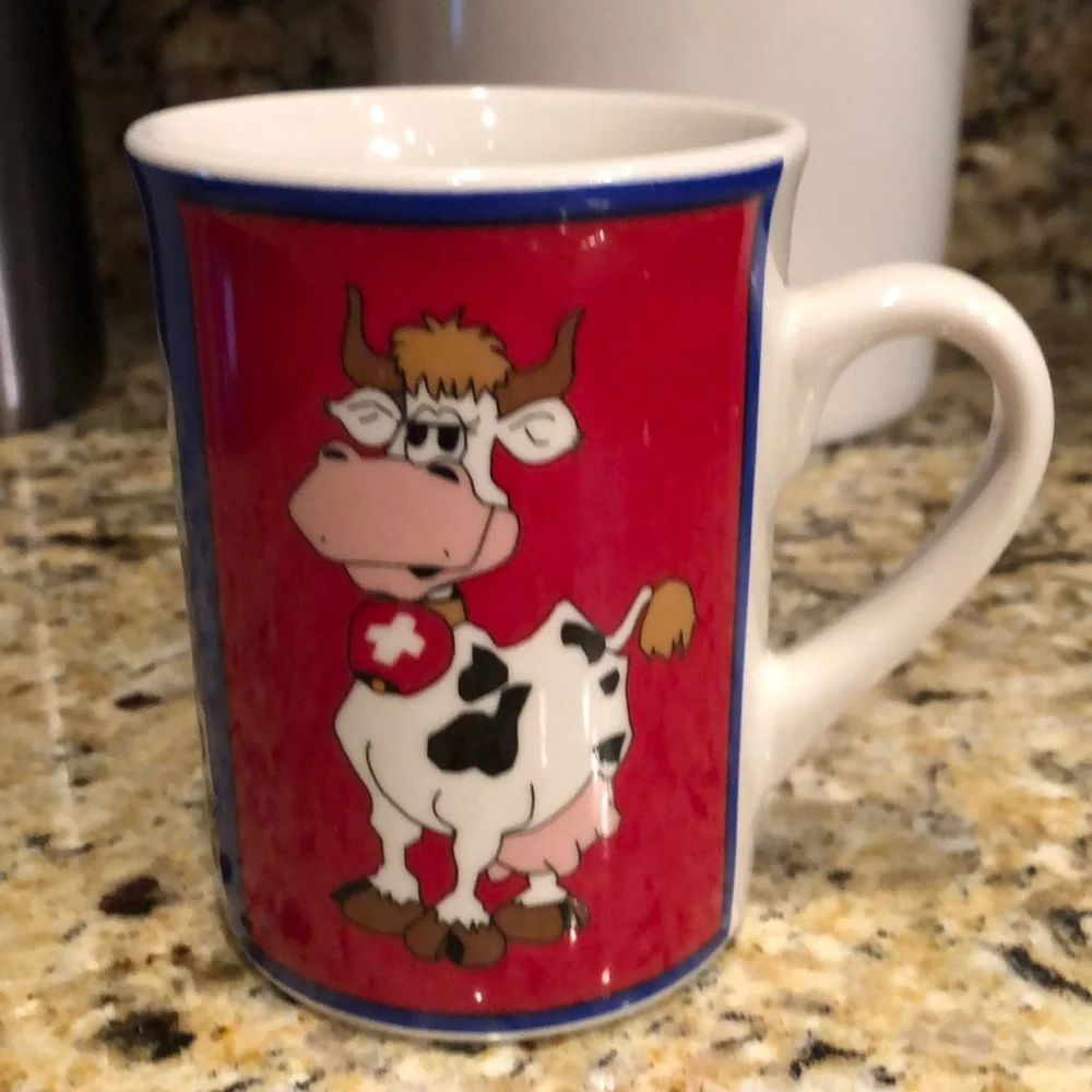 Cotfer l Switzerland Cow Coffee Tea Mug
